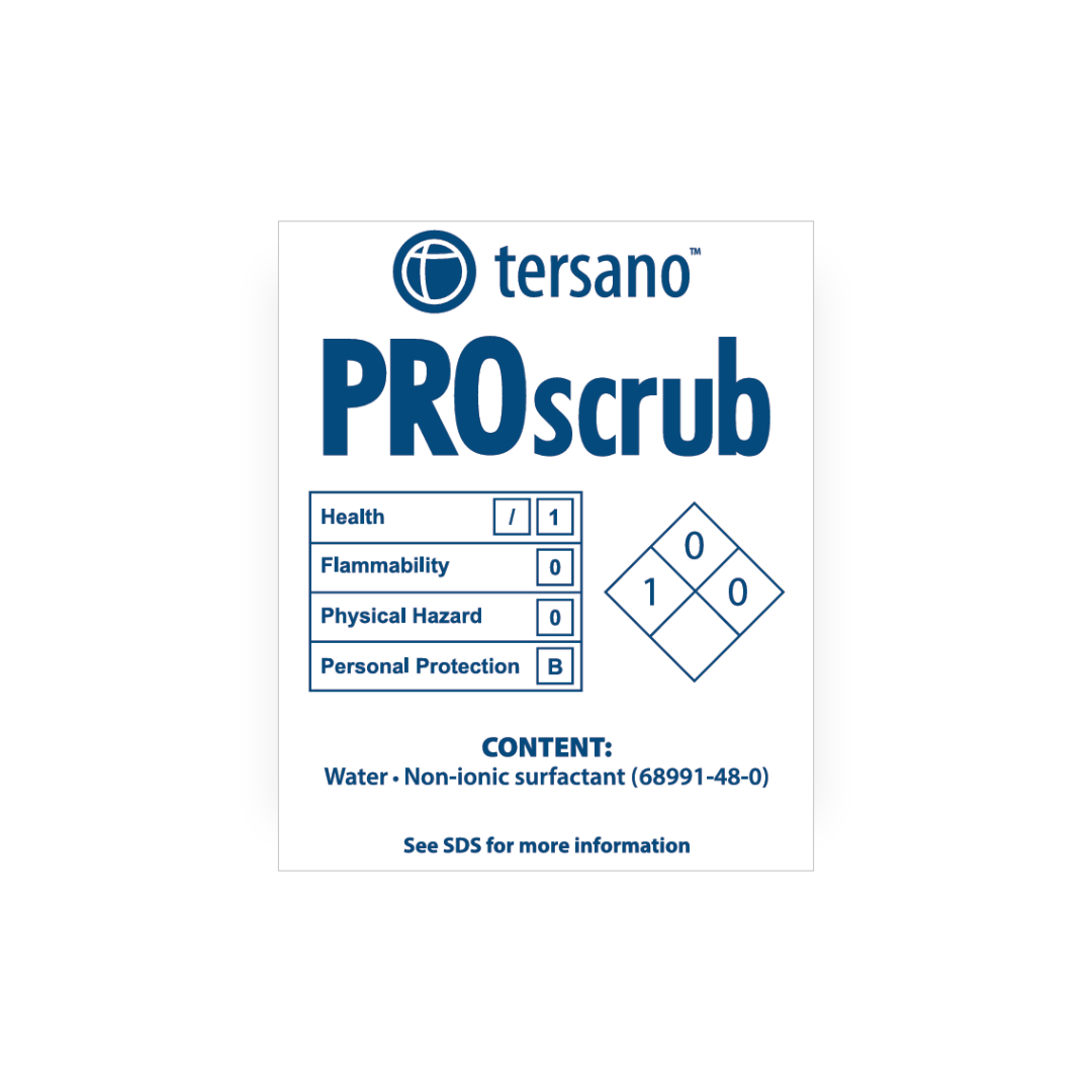 PROscrub Secondary Labels